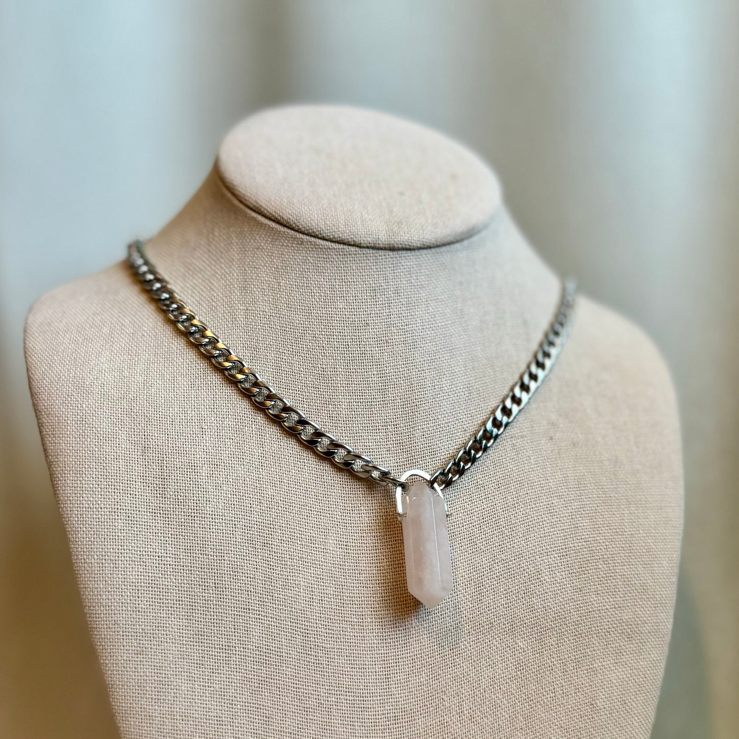 Rose Quartz Pendant