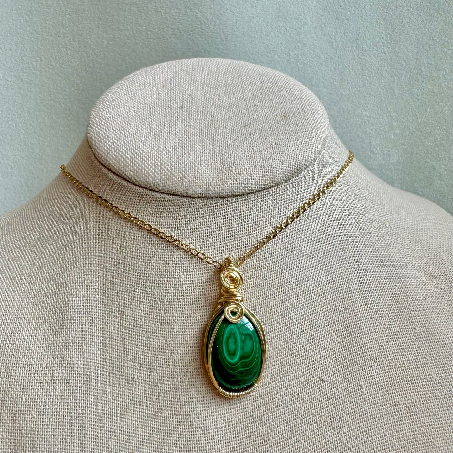 Malachite “Rebirth” Pendant