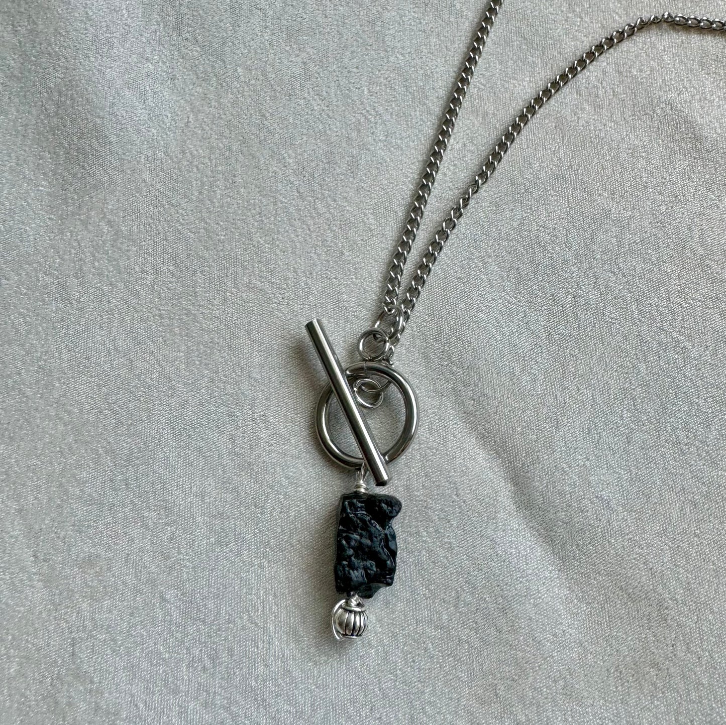 Black Tourmaline Toggle choker