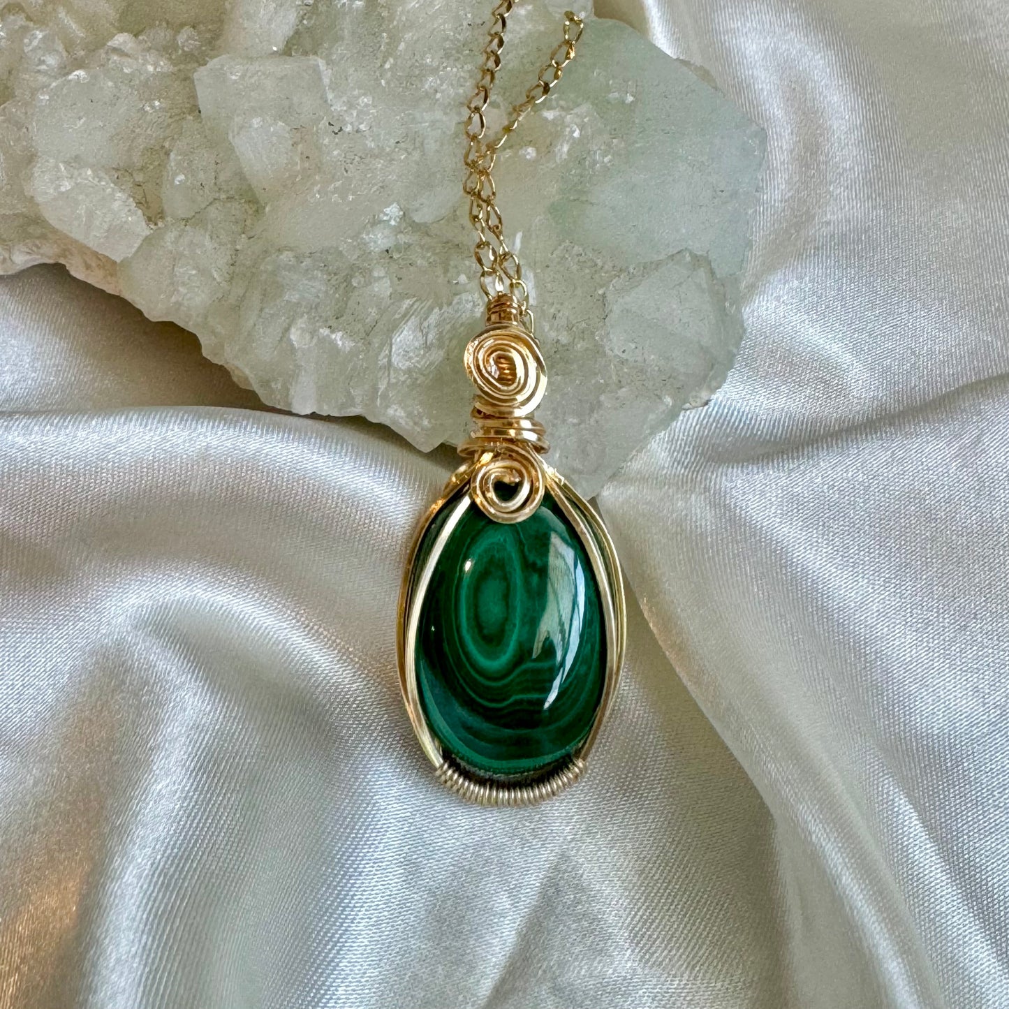 Malachite “Rebirth” Pendant