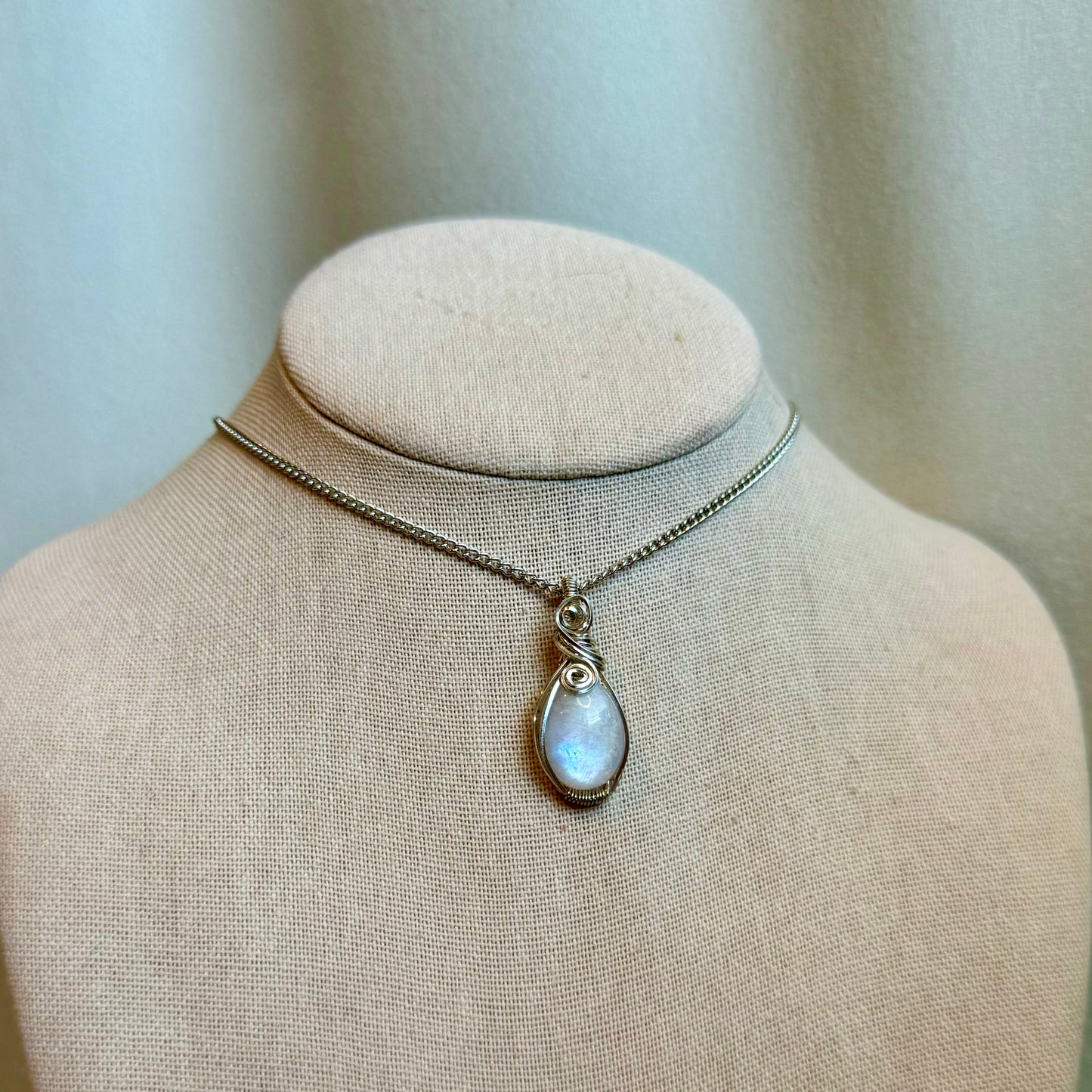 Moonstone “Changes” Mini Pendant