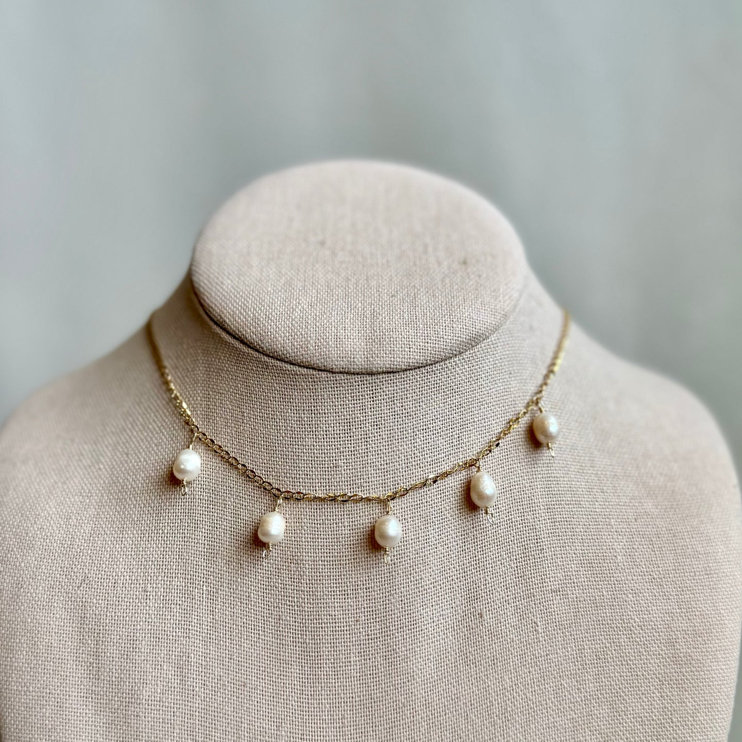 Multi-Freshwater Pearl Choker