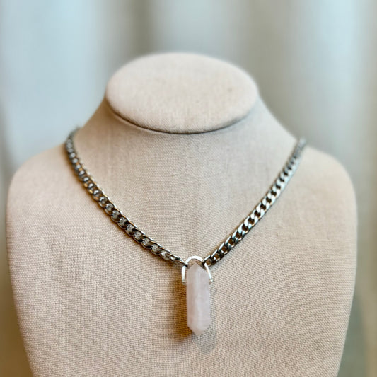 Rose Quartz Pendant