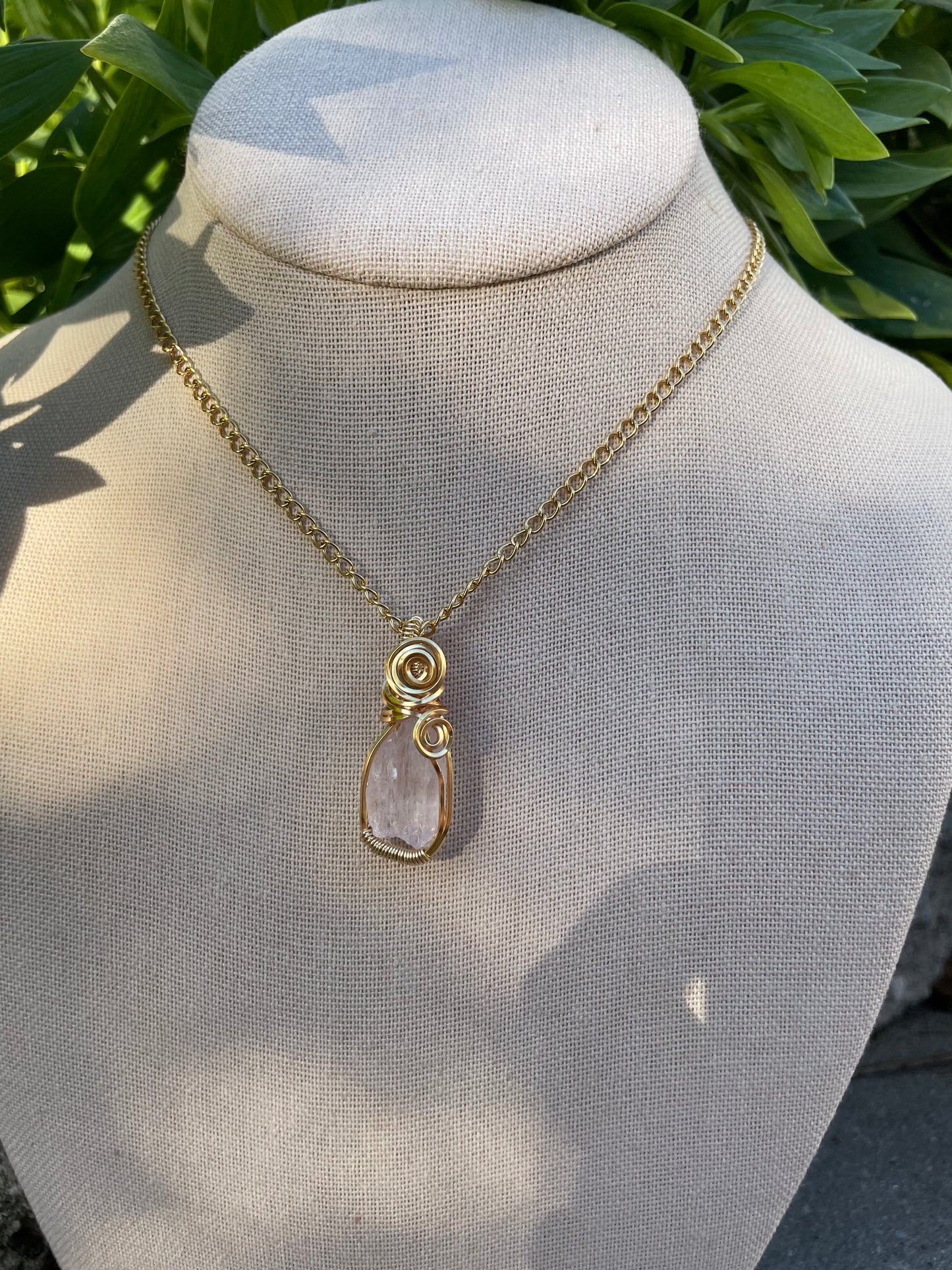 Kunzite “Divine Love” Mini Pendant