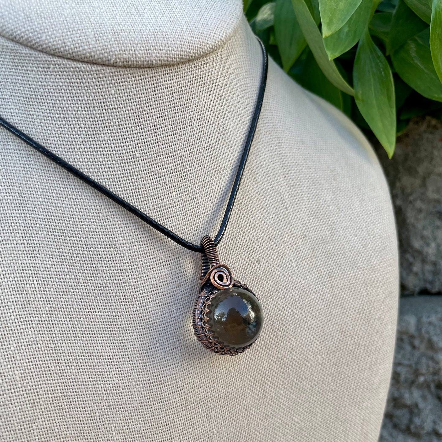 Clear Quartz “Orb” Mini Pendant