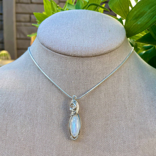 Moonstone “New Beginnings” Mini Pendant