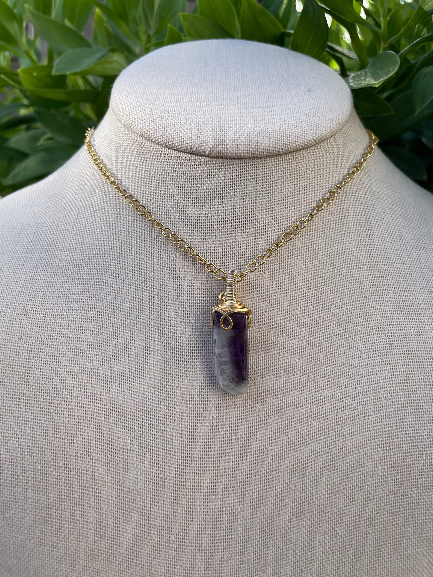 Amethyst “Inner G” Mini Pendant