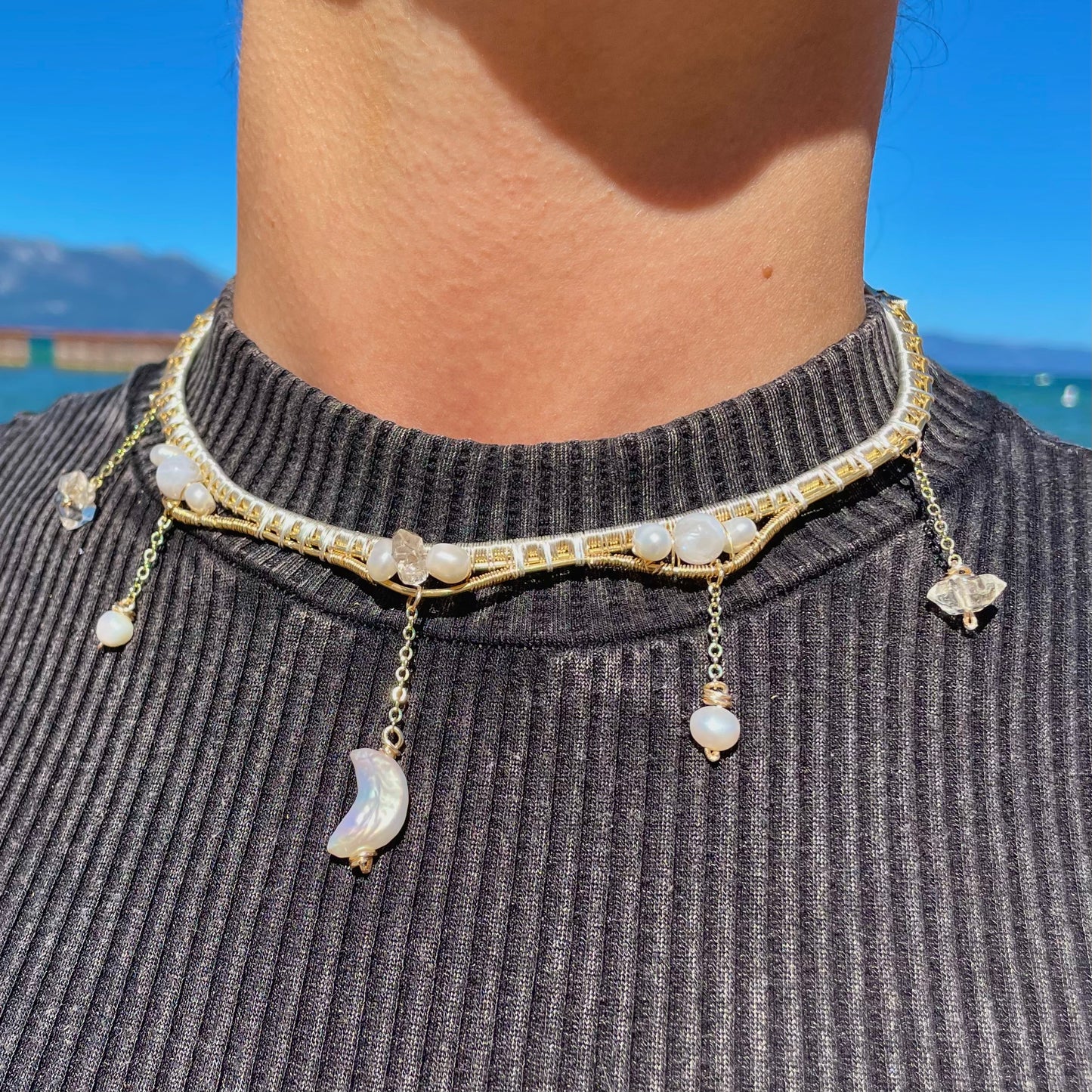 "Oshun" Goddess Choker
