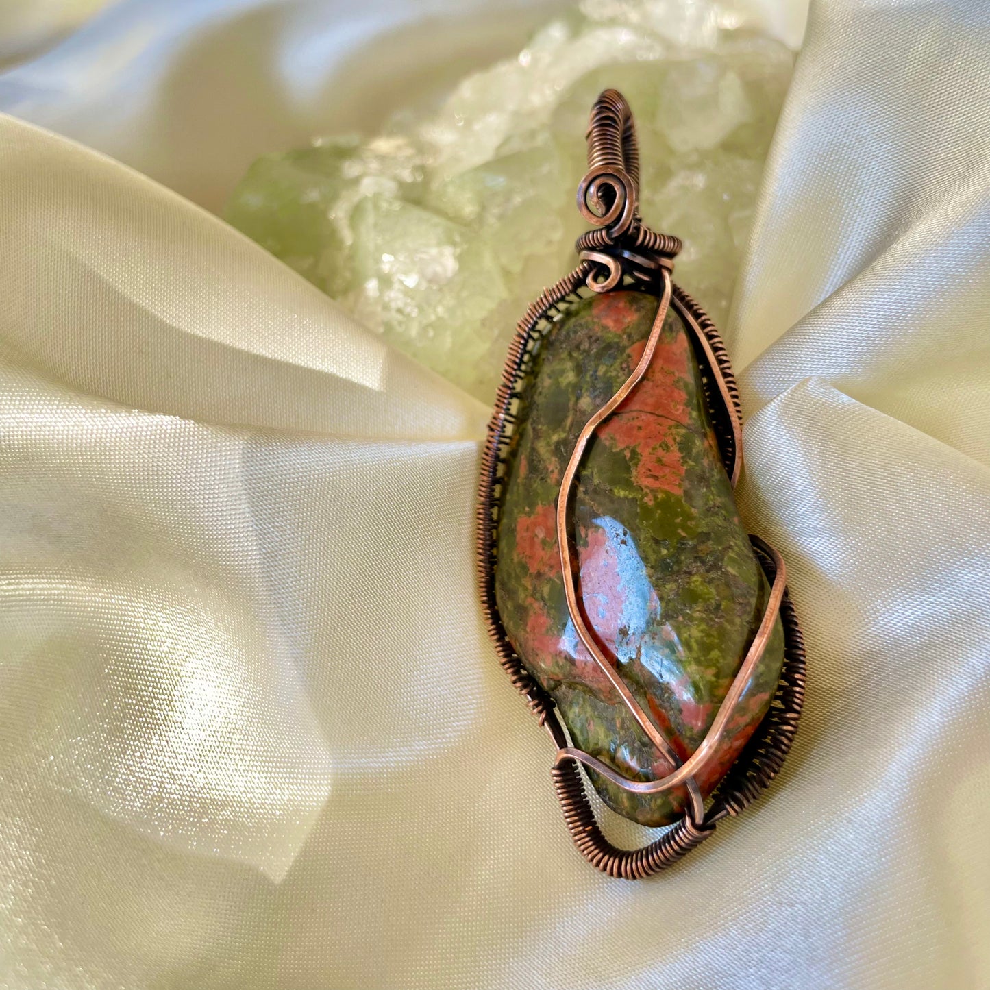 Unakite “Dream Healer” Pendant