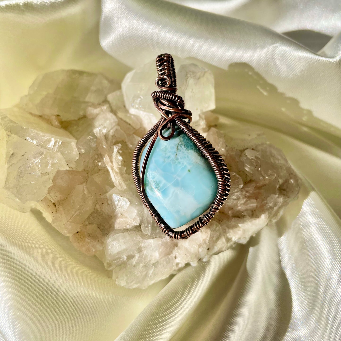 Larimar “Enlighten” Pendant