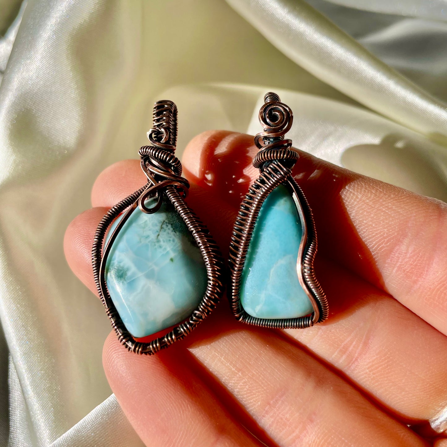 Larimar “Enlighten” Pendant