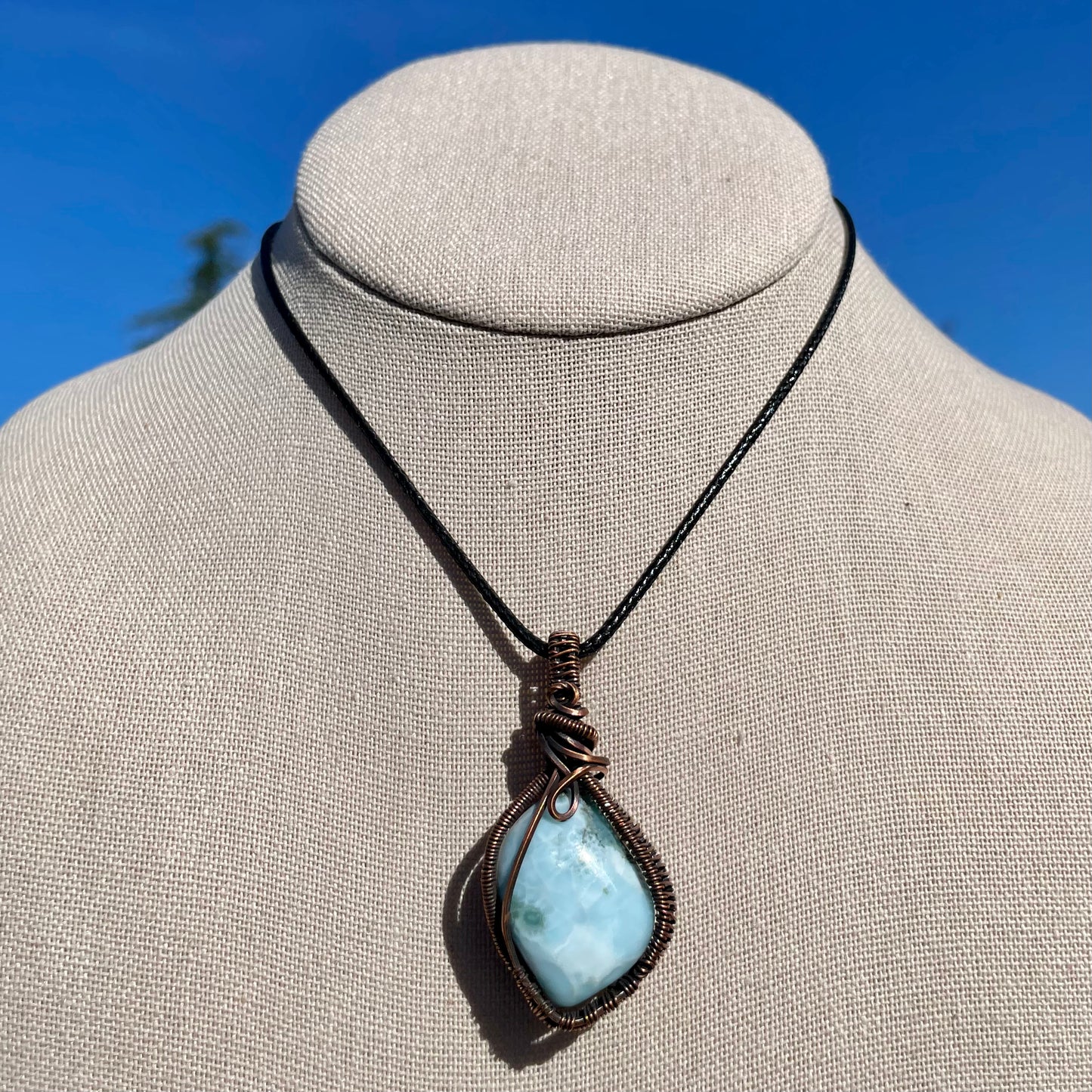 Larimar “Enlighten” Pendant