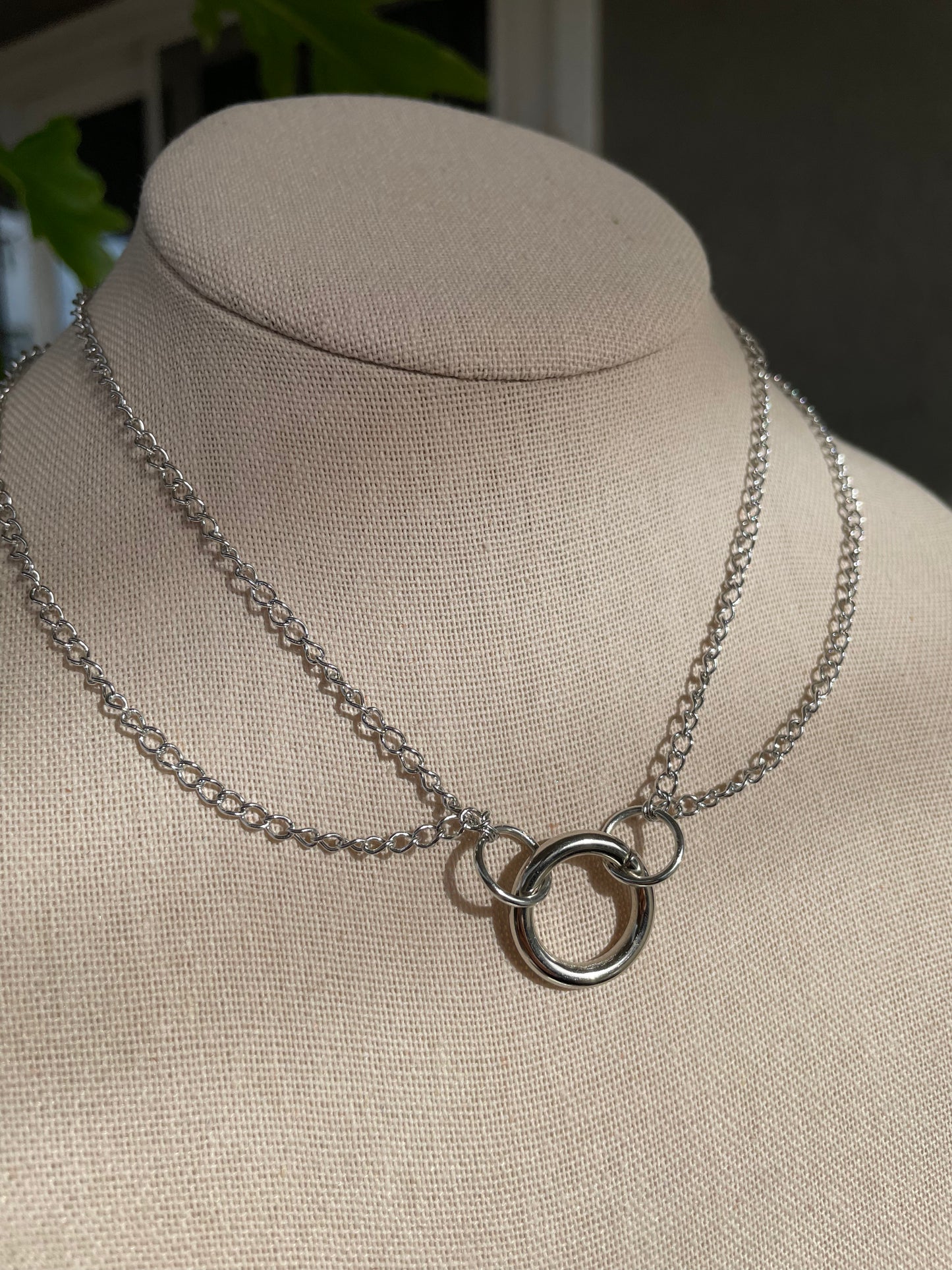 Stainless Steel Layered Choker