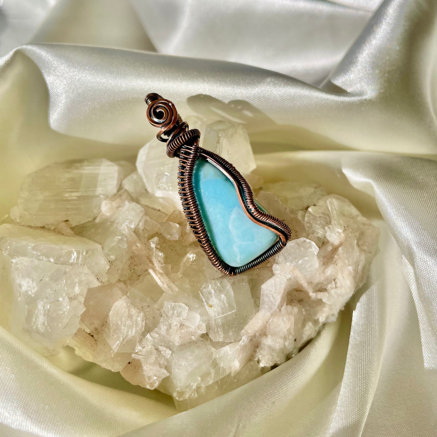 Larimar “Enlighten” Pendant