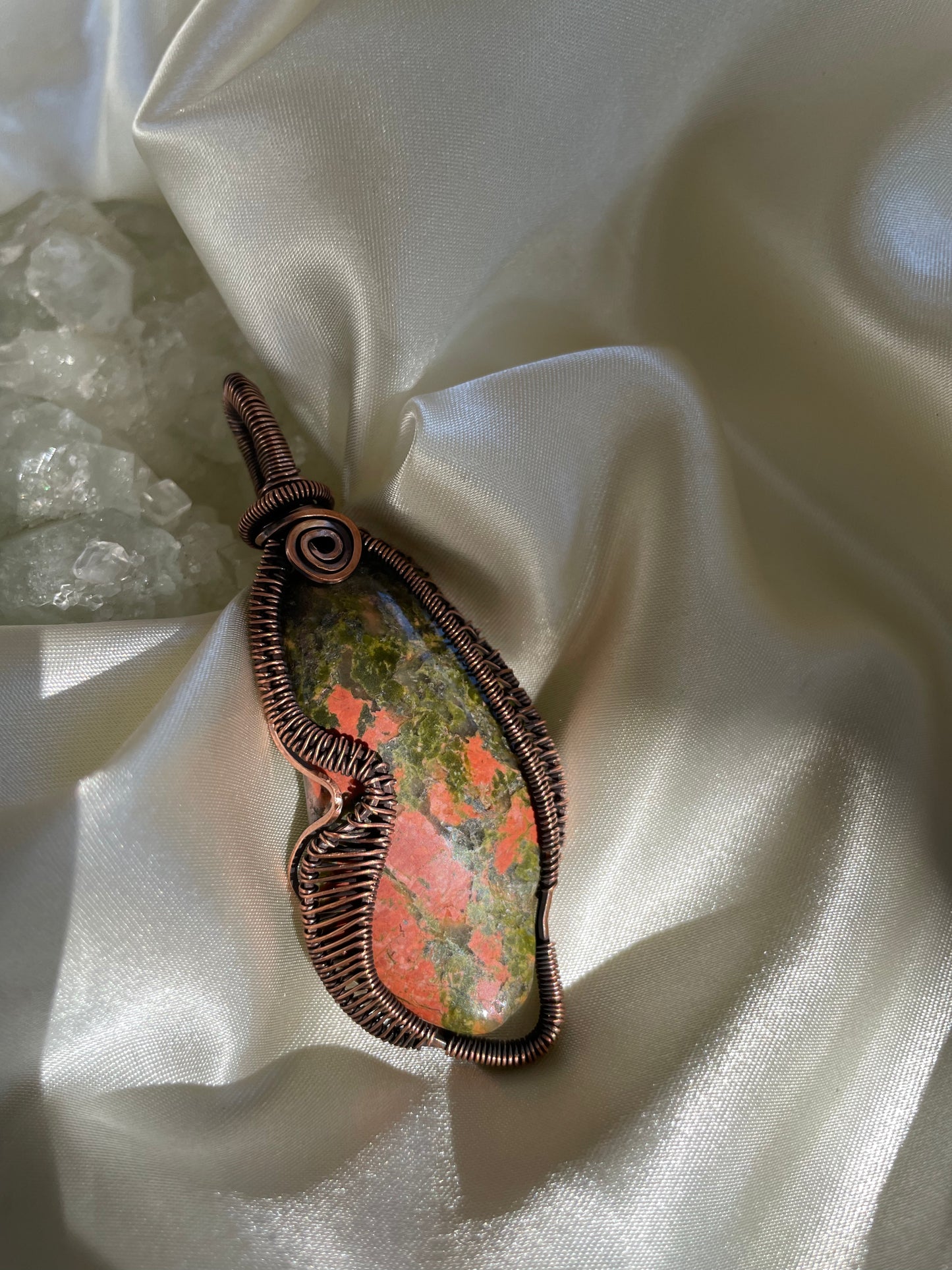 Unakite “Dream Healer” Pendant