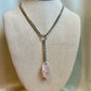 Rose Quartz Lariat