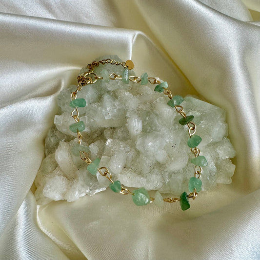 Aventurine Anklet