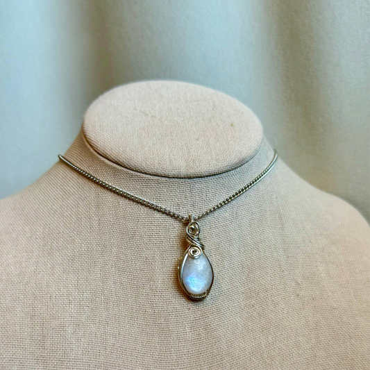 Moonstone “Changes” Mini Pendant