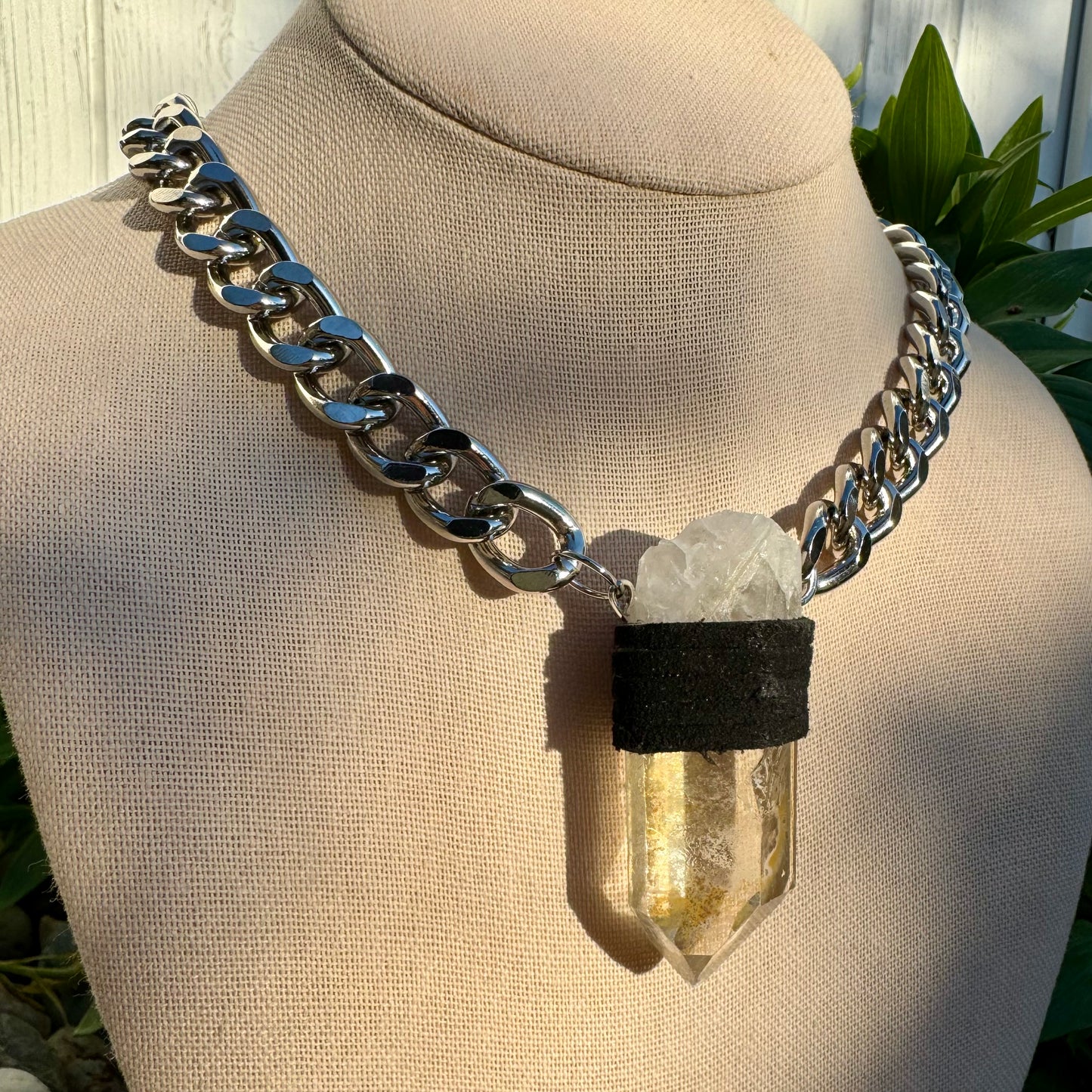 Lithium Quartz Chunky Choker