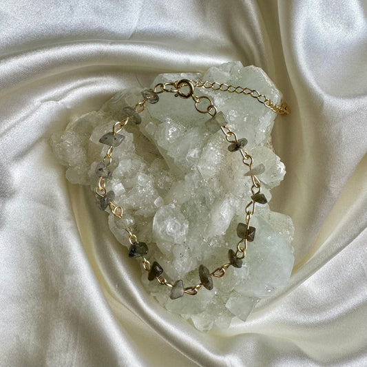 Labradorite Anklet