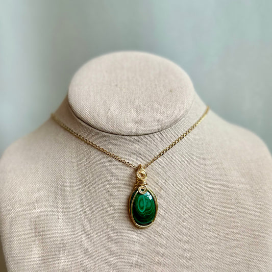 Malachite “Rebirth” Pendant