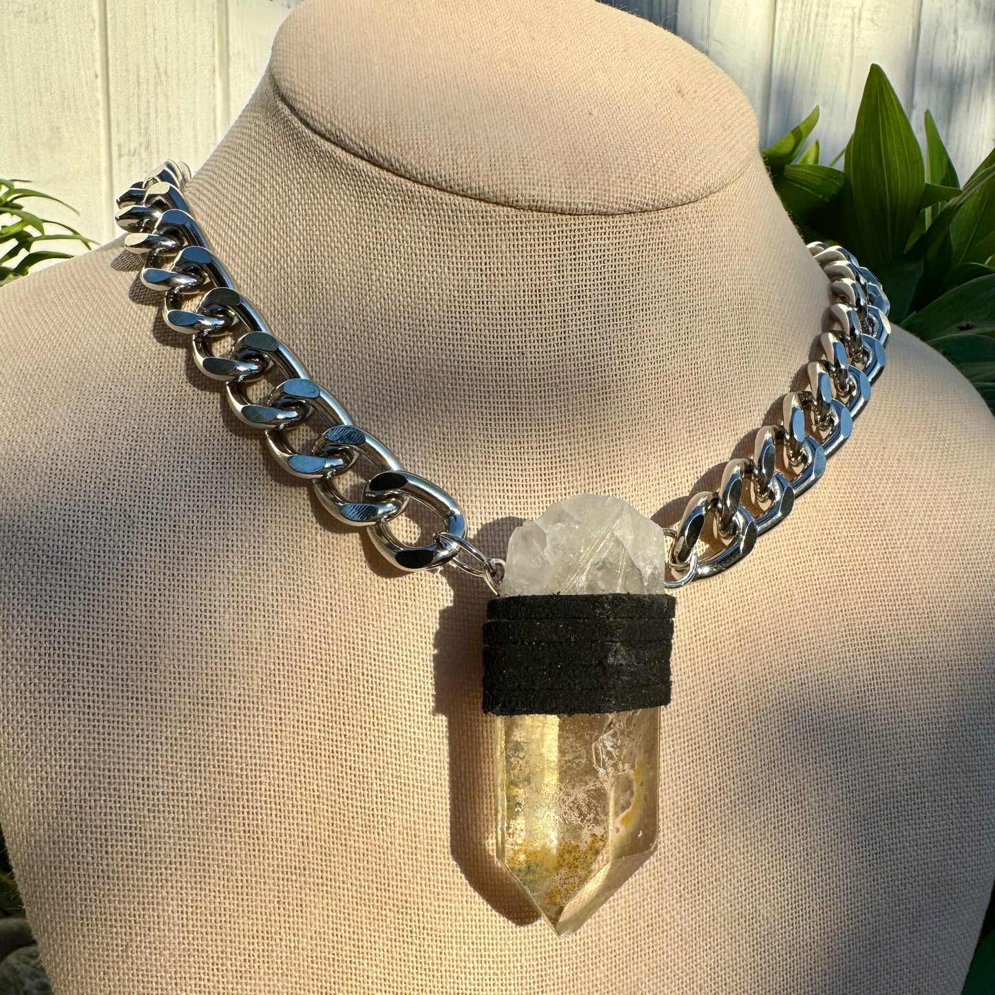 Lithium Quartz Chunky Choker