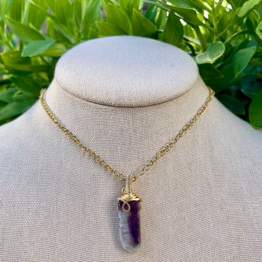 Amethyst “Inner G” Mini Pendant