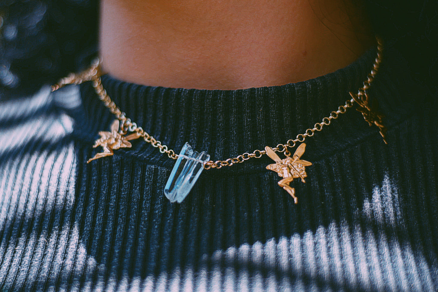 Clear Quartz "Fairy" Choker