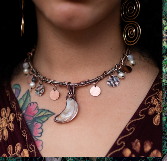 "Lunar" Goddess Choker