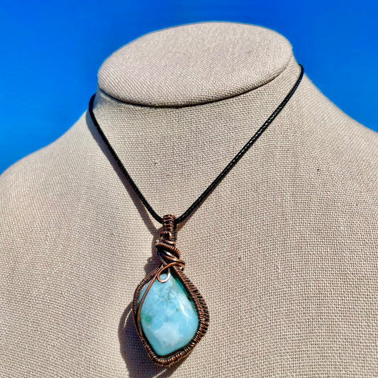 Larimar “Enlighten” Pendant
