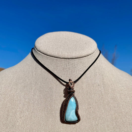 Larimar “Enlighten” Pendant