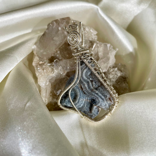 Druzy Quartz “Lightworker” Pendant