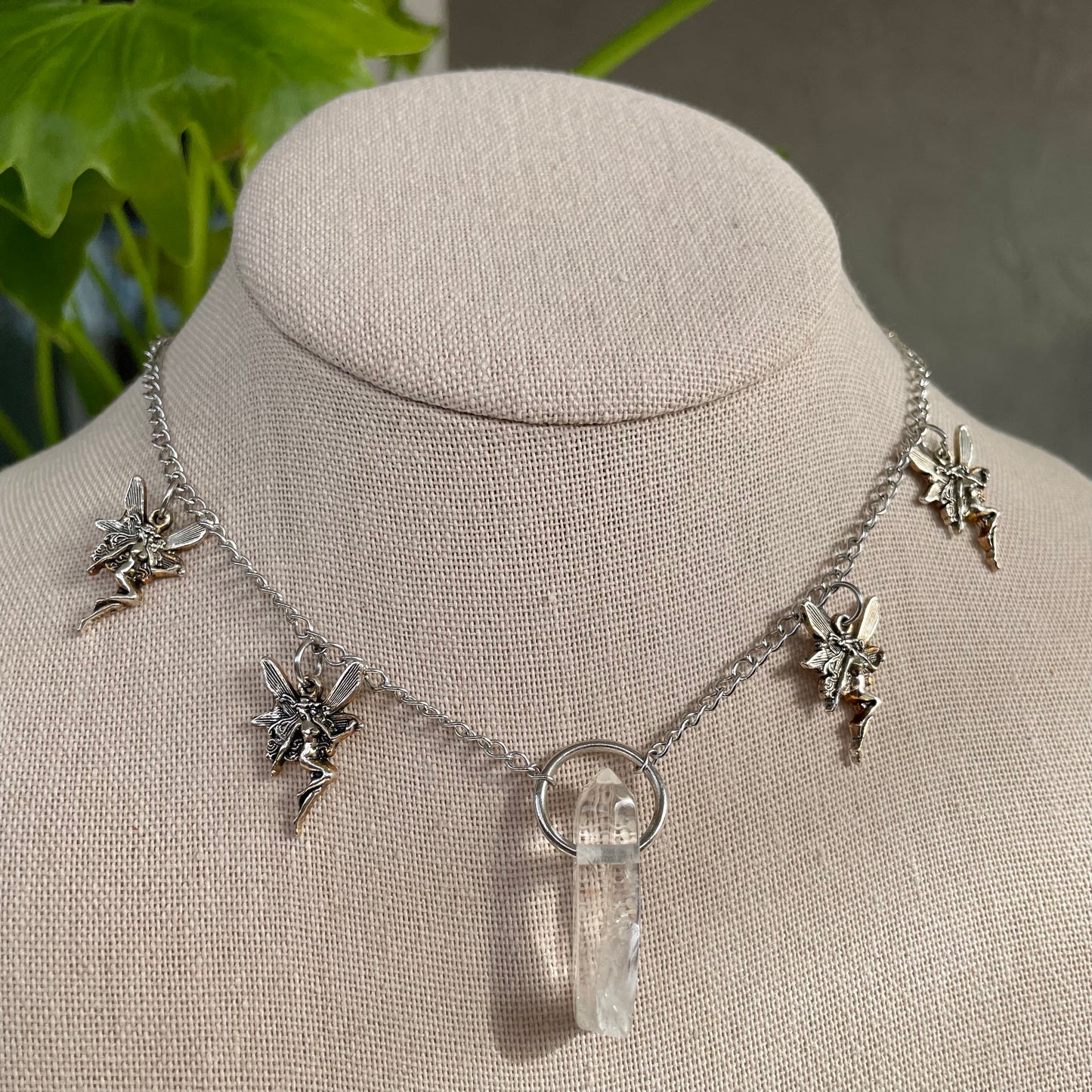 Clear Quartz Fairy Choker