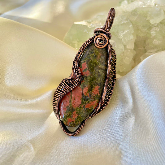 Unakite “Dream Healer” Pendant