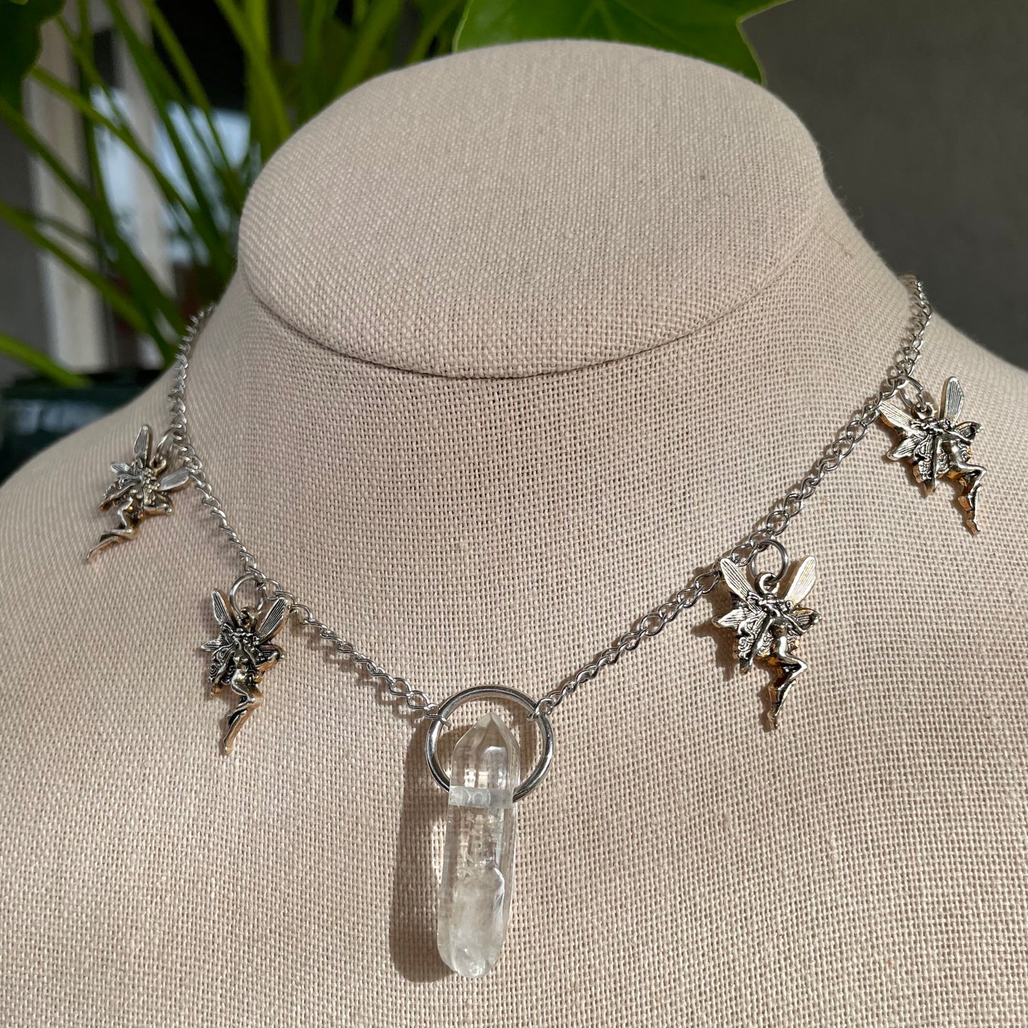 Clear Quartz Fairy Choker